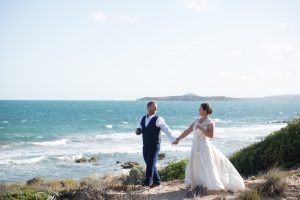 Beach Wedding Photography by Carly