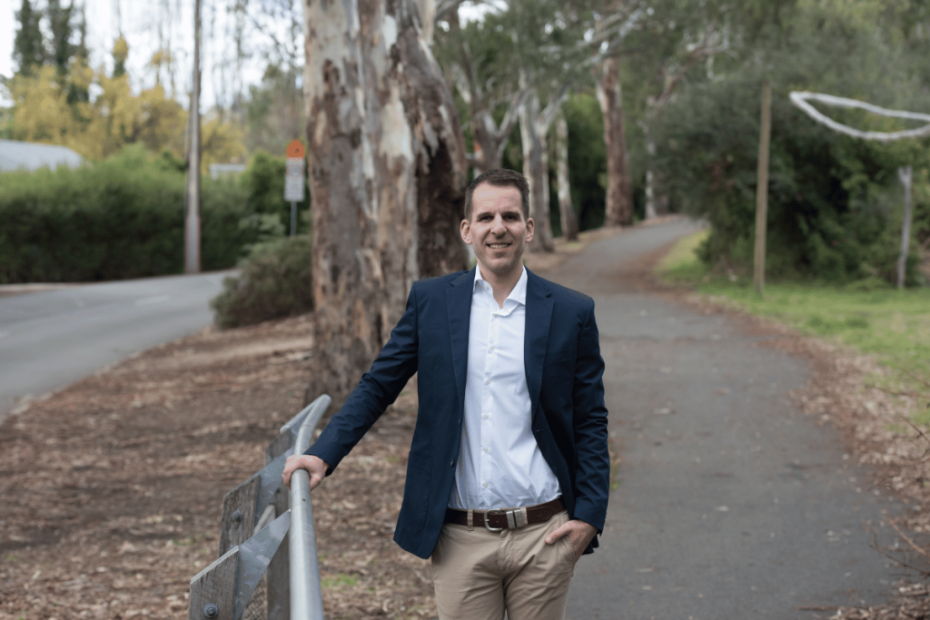 Politician headshot Adelaide